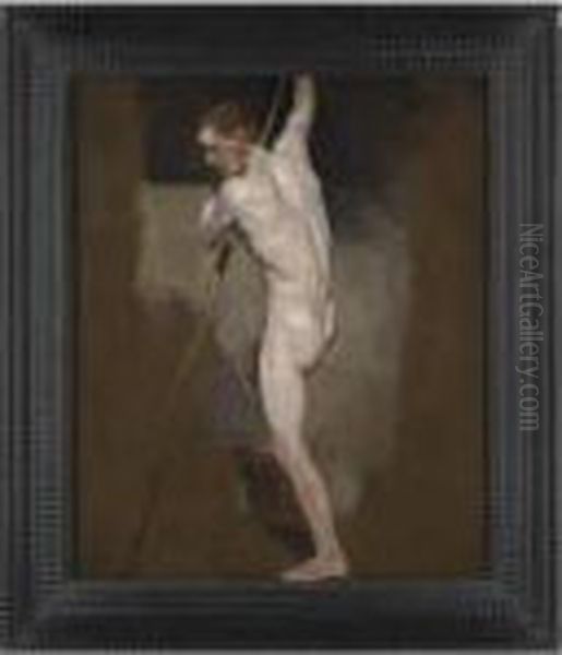 Study Of A Male Nude - view 1
