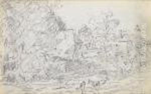 Wormingford Mill House, Essex by John Constable
