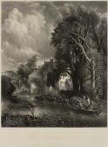 The Valley Farm by John Constable