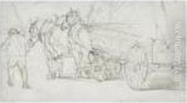 A Horse And Cart - view 1