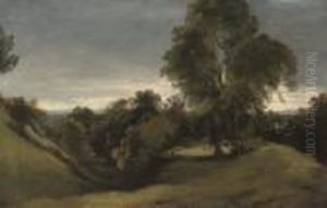 A Wooded Landscape by John Constable