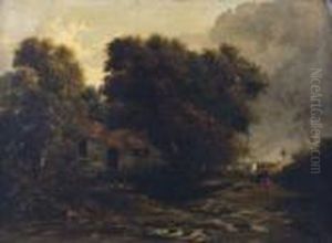 Landscape With Farm House by John Constable