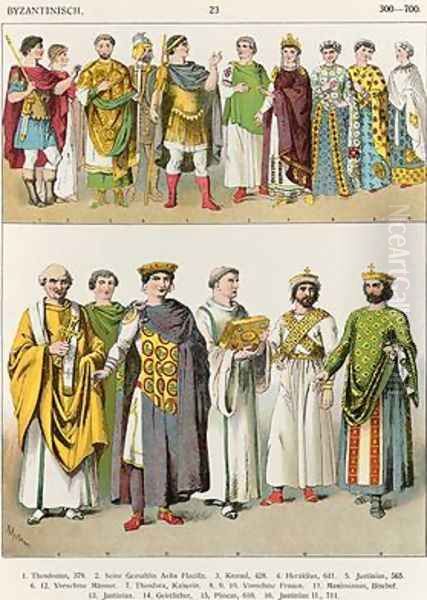 Dress at the Byzantine Court - view 1