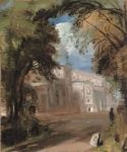 St Mary's Church, East Bergholt, Sketch
