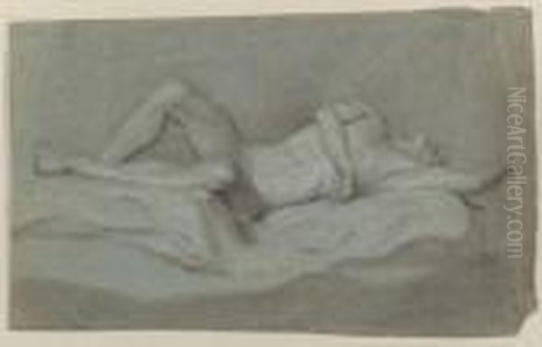 Study Of A Male Nude - view 1