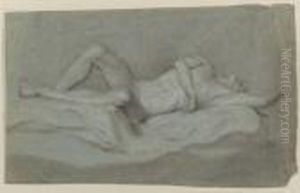 Study Of A Male Nude Study Of A Male Nude