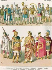 Roman Military Dress by Albert Kretschmer