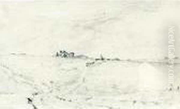 A Distant View Of Stonehenge, Wiltshire - view 1