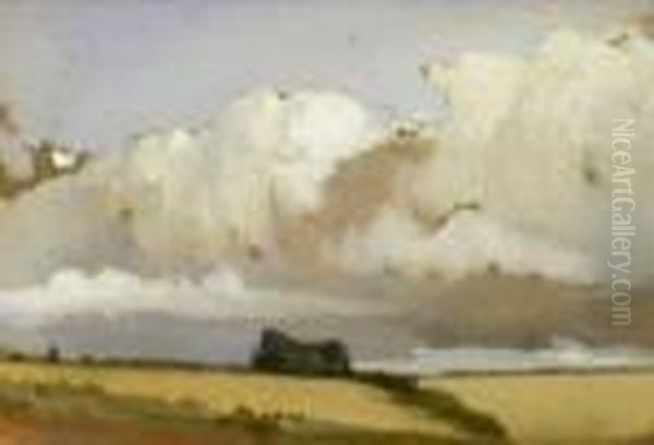 Study: Clouds Over Valley: A Double-sided Work - view 1