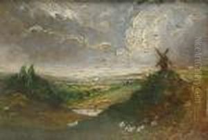 A View Of Hampstead Heath by John Constable