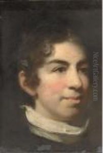 Portrait Of A Boy, Head-and-shoulders, In A Raised Collar Portrait Of A Boy, Head-and-shoulders, In A Raised Collar