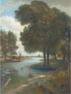 The Ferry by John Constable