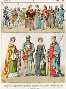 English Dress by Albert Kretschmer