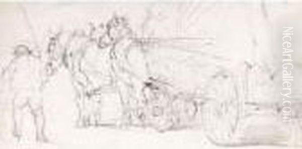 A Horse And Cart - view 1