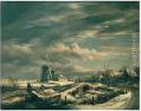Winter, After Jacob Van Ruysdael - view 1
