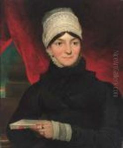 Portrait Of Mrs Evans by John Constable