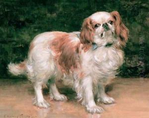 King Charles Spaniel by Georges Sheridan Knowles
