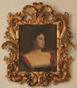 Portrait De Isabelle Nenot by Benjamin Jean Joseph Constant