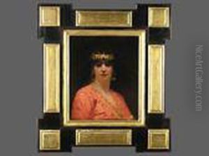 Portrait Einer Jungen Dame In Orientalischer Kleidung by Benjamin Jean Joseph Constant