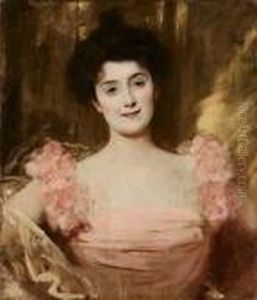 Signora In Abito Da Ballo