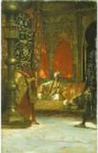 Hommage Au Sultan by Benjamin Jean Joseph Constant