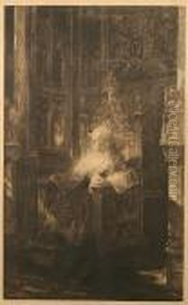 Queen Victoria On The Throne - view 1