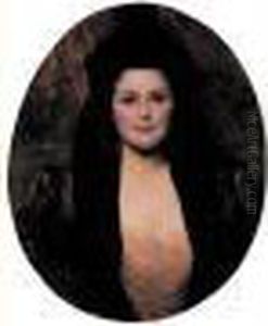 Portrait D'une Espagnole by Benjamin Jean Joseph Constant