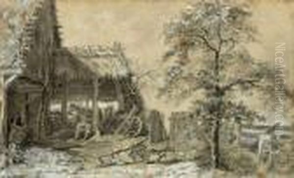 Ferme Avec Charrue - view 1