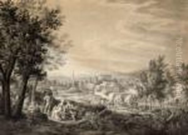 Vue De La Campagne Aixoise - view 1