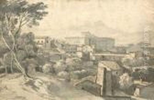 Vue D'une Ville En Italie - view 1