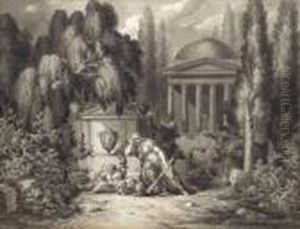 Lamentation Aupres D'un Tombeau by Jean Antoine Constantin D'Aix