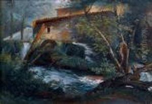 Constantinmoulin Sur Un Torrent Dans Le Midi