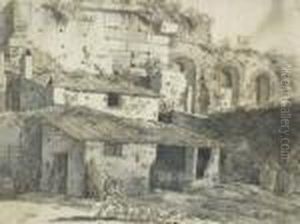 La Sortie Du Troupeau by Jean Antoine Constantin D'Aix