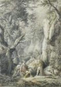 Scene Neoclassique by Jean Antoine Constantin D'Aix