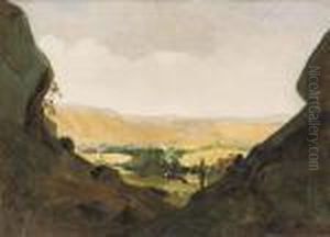 Paysage by Jean Antoine Constantin D'Aix
