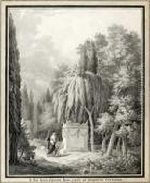 Il Fut Bon Epoux, Bon Pere Et Toujours Vertueux
 Lavis Gris - view 1