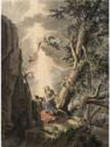 Sainte Marie Madeleine A La Sainte-baume. by Jean Antoine Constantin D'Aix