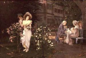 Teatime romance by Hermann Koch