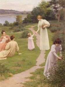 Berry Picking by Leopold Franz Kowalski