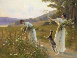 A Summer Evening by Leopold Franz Kowalski