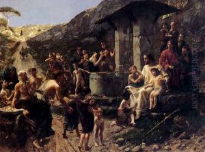 Christ And The Children