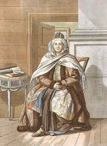 Tartar Woman from Tomsk by E. Karnejeff