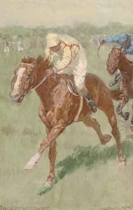 The home straight by Ludwig Koch