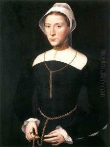 Portrait of a Lady by Willem Adriaensz Key