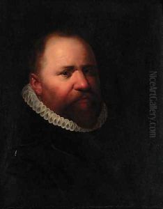 Portrait of a gentleman by Willem Adriaensz Key