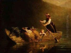 A Pleasant Afternoon by Julius Kockert