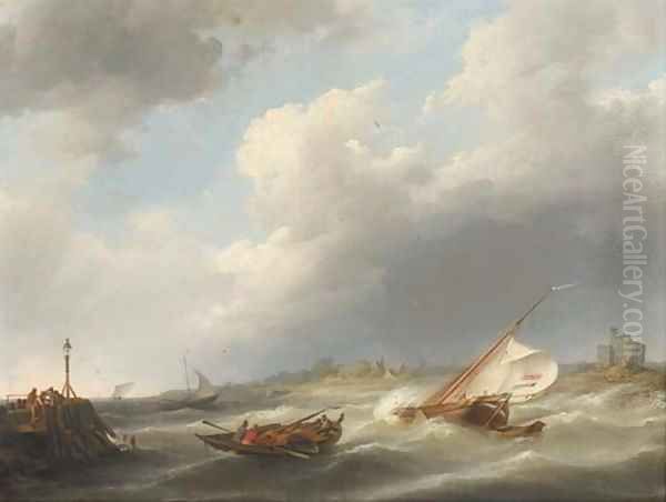 Caught in a stiff breeze - view 1