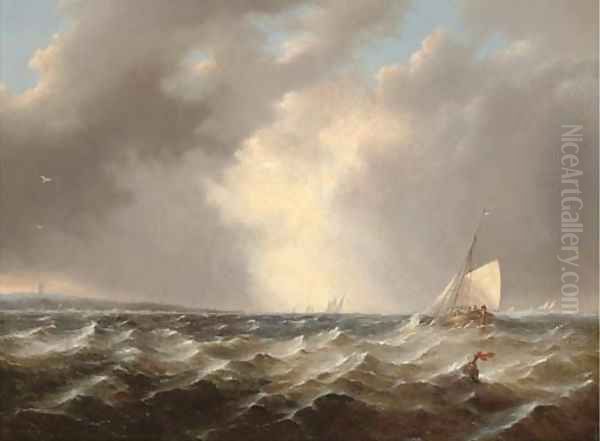 A stiff breeze offshore - view 1