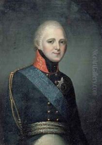 Portrait of Emperor Alexander I 1777-1825 by Gerhard von Kugelgen