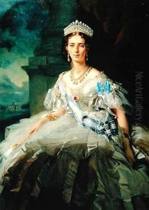 Portrait of Princess Tatiana Alexanrovna Yusupova 1858 by Gerhard von Kugelgen